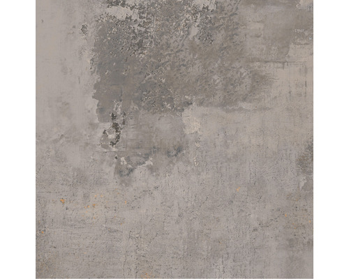 Feinsteinzeug Terrassenplatte Metallic Steel Grey rektifizierte Kante 100 x 100 x 2 cm