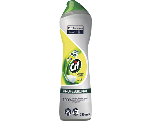 Scheuermilch Cif Professional Citrus 0,75 l 8 Stück Cif Cream Lemon Reinigungsmittel in einer 750-Milliliter-Flasche