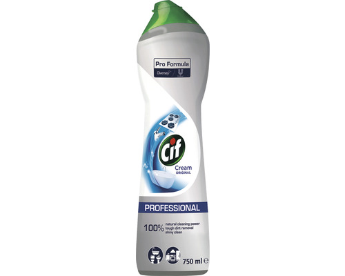 Scheuermilch Cif Professional Original 0,75 l 8 Stück Cif Cream Original Scheuermittel in einer 750-ml-Flasche