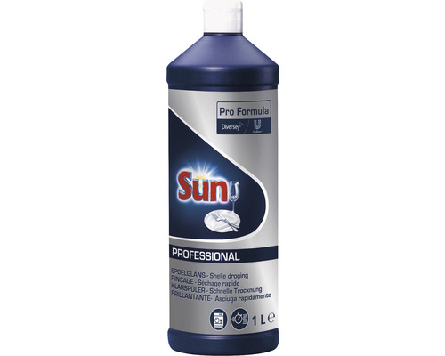 Geschirrspülmittel Sun Professional Klarspüler 1 l 6 Stück Sun Professional Klarspüler in einer 1-Liter-Flasche