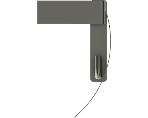 Gardinenstangen-Halterung zur Befestigung von Vorhängen