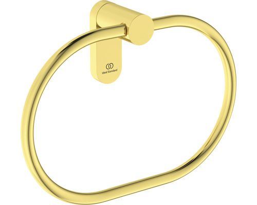 GERZWY Handtuchhalter Rund, Goldfarben – 30,5 Cm Edelstahl Fürs Badezimmer