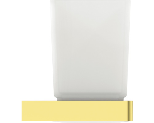 Weißer Zahnputzbecher