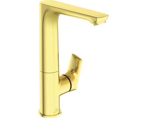 Ideal Standard Waschtischarmatur für Aufsatzwaschbecken CONNECT AIR gold A7023A2 Waschtischarmatur aus Metall