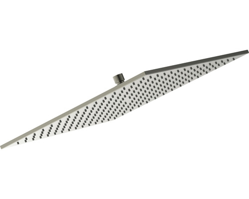Kopfbrause Ideal Standard Idealrain Atelier eckig 400 x 400 mm silver storm A5806GN Quadratischer Duschkopf für Badezimmer