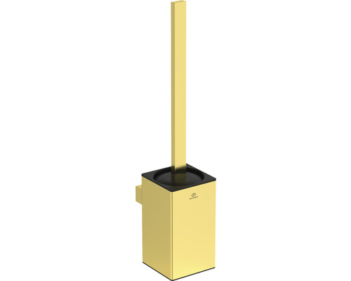 WC-Bürstengarnitur Ideal Standard Conca Cube brushed gold T4494A2