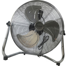 Metall Bodenventilator chrom 100 W Ø 45 cm