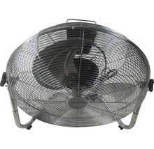 Metall Bodenventilator chrom 100 W Ø 45 cm