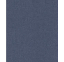 Vliestapete 484762 Florentine III Uni Leinen tintenblau