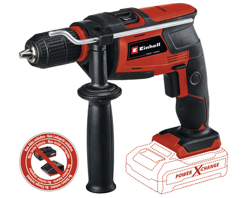 Akku-Schlagbohrmaschine Einhell Power X-Change TC-ID 18 Li, ohne Akku und Ladegerät Einhell Akku-Bohrhammer ohne Akku und Ladegerät