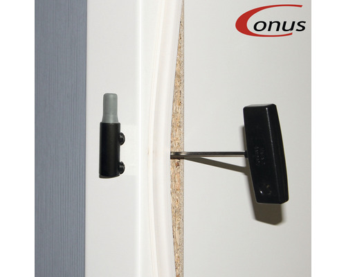 Türspion mit Werkzeug zur Installation