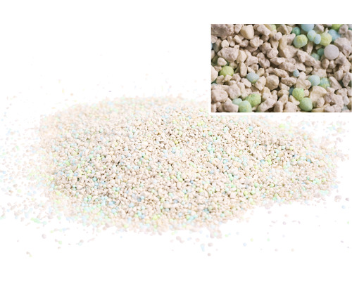 Katzenstreu aus Mineral mit Duftperlen