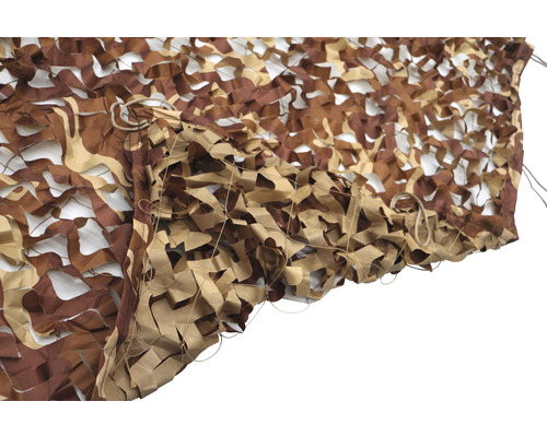 Tarnnetz mit braunen Mustern