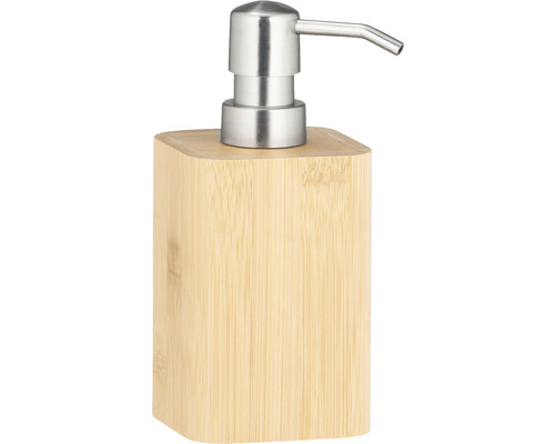 Seifenspender aus Bambus mit Edelstahlpumpe