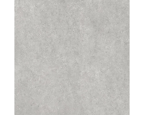 Feinsteinzeug Terrassenplatte Portland Plata rektifizierte Kante 120 cm x 120 cm x 2 cm Graue Bodenfliese mit matter Oberfläche