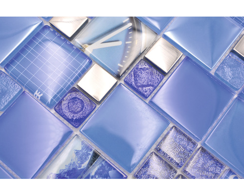 Mosaikfliesen mit verschiedenen Mustern