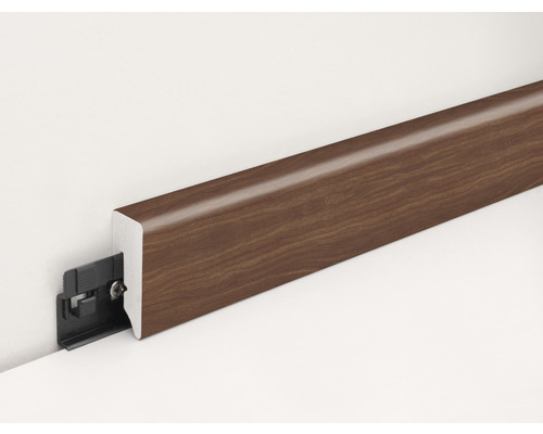 Sockelleiste aus Holz mit Clipbefestigung