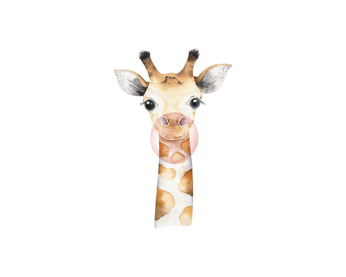 Fototapete Vlies 253306 Bambino XIX Giraffe beige 3-tlg. 150 x 280 cm
