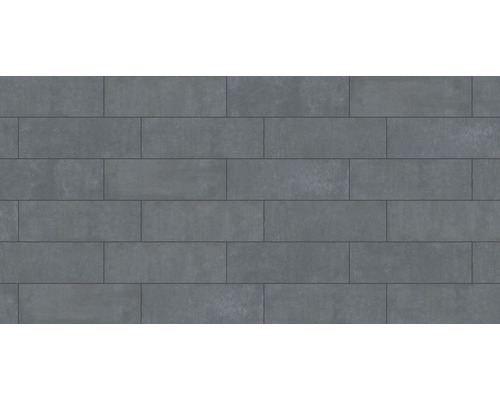 Rechteckige Betonpflastersteine, verlegt im Mauerverband