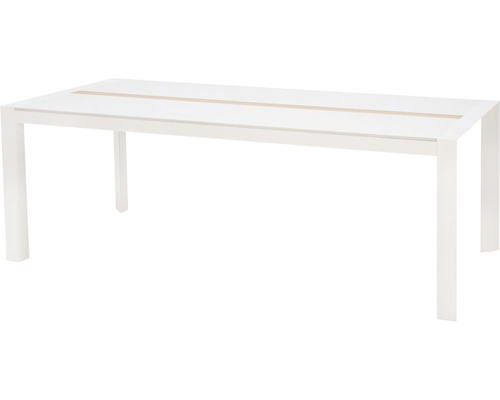 Weißer Esstisch aus Holz