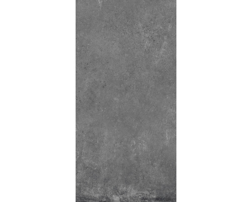 Feinsteinzeug Wand- und Bodenfliese Cortina graphite 30 x 60 cm