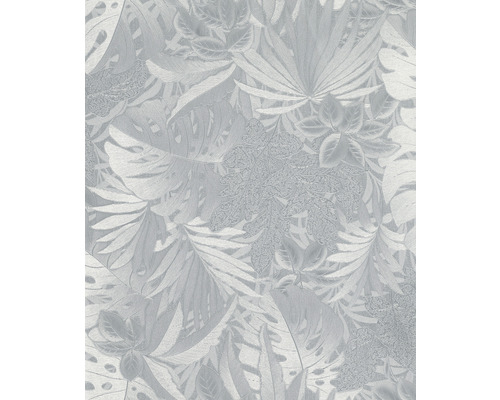Vliestapete 33301 Botanica Blätter grau silber Tapete mit Blättermotiv