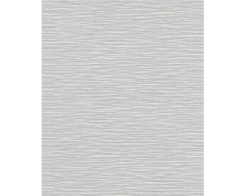 Vliestapete 33323 Botanica Uni Streifen grau Tapete mit horizontaler Textilstruktur
