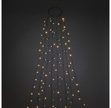 Lichterkette in Kegelform mit warmweissem Licht