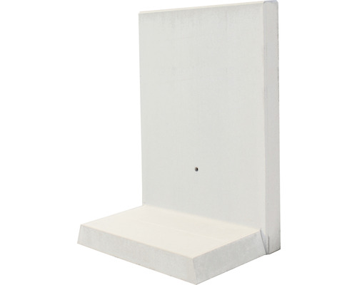 Betonwinkelstütze zur Abstützung von Erdwällen und Hängen