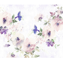 Blumenmuster Tapete mit Blüten