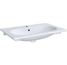 GEBERIT Möbelwaschtisch Acanto Slim 75 x 48 cm weiß glänzend 500641012