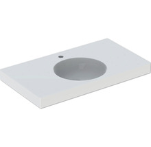 GEBERIT Waschtisch Preciosa II 90 x 50 cm weiß glänzend 123292000
