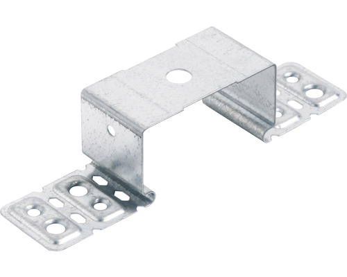 Knauf Befestigungs-Clip für CD Profil 60 mm / 27 mm Pack = 100 St Abstandhalter aus Metall mit Löchern zur Befestigung