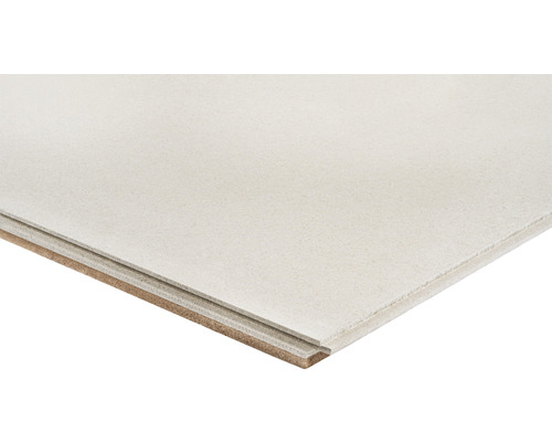 Dekorplatte mit Trägermaterial