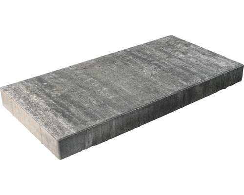 Beton Terrassenplatte Lamos kalksteinfarben 60 cm x 30 cm x 5 cm Grauer Pflasterstein