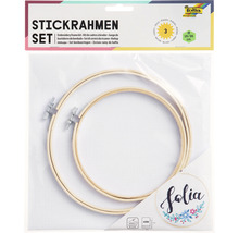 Stickrahmen Set mit Aida Stoff und Holzrahmen