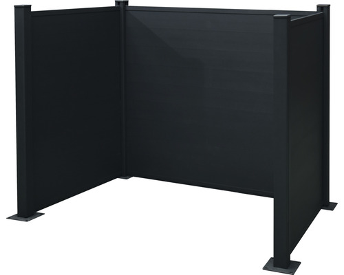 Aluminium Sichtschutzwand für den Außenbereich