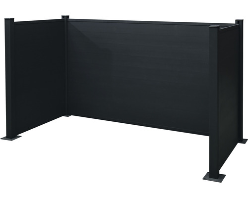 Aluminium Sichtschutzzaun für den Außenbereich