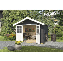 Gartenhaus weka 209 Gr. 3 333 x 360 cm grau