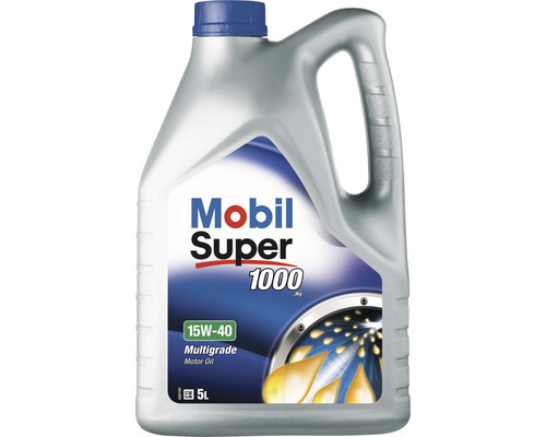 Hochleistungsmotorenöl Mobil Super 1000 X1 15W-40 5 L Mobil Super 1000 Motorenöl 15W-40 im 5 Liter Kanister