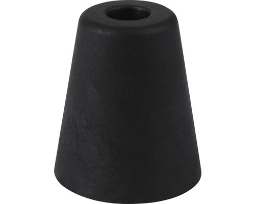 Kegelförmiger Gummistopper mit Loch