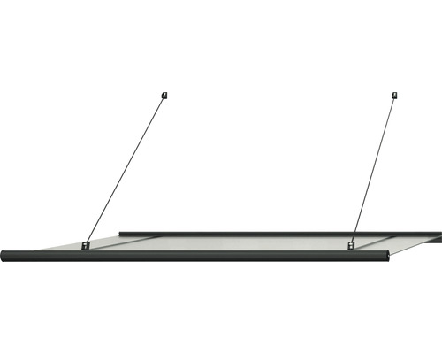 Vordach mit Aufhängung