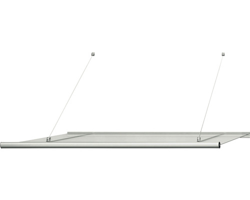 Vordach mit Seilaufhängung