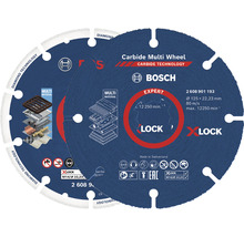Bosch Carbide Multi Wheel Trennscheibe mit X-Lock Aufnahme