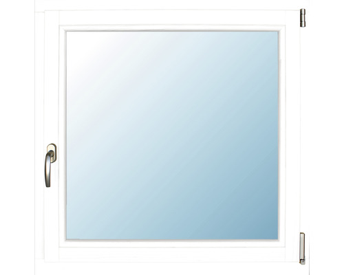 ARON Basic Holzfenster Kiefer lackiert RAL 9016 verkehrsweiß 900x1400 mm DIN Rechts