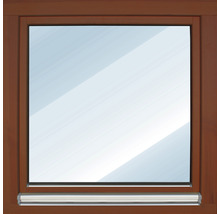 ARON Basic Holzfenster Kiefer lackiert S30 kastanie 750x750 mm DIN Rechts-thumb-1