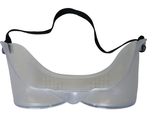 Schutzbrille mit schwarzem Halteband für den Schutz der Augen