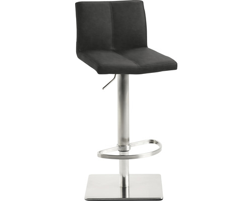 Höhenverstellbarer Barhocker mit Fußstütze