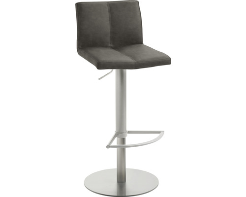 Höhenverstellbarer Barhocker mit Fußstütze