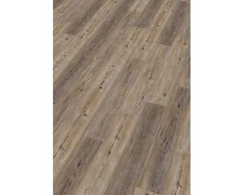 Verlegter Laminatboden in Holzoptik